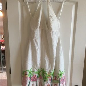 Lilly Pulitzer White and Pink Dress